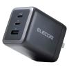 「エレコム USB充電器 タイプC PD 100W USBーC×2 A×1 パソコン充電 黒 EC-AC104100BK 1個」の商品サムネイル画像2枚目
