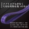 「フリーク ベルトスリングE型 使用荷重800kg 幅25mm 長さ1.5m 561424 1本」の商品サムネイル画像3枚目