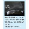 「【ニトリル背抜き手袋】 ショーワグローブ ブレスグリップ type-R 3双入 L ネイビー 380-3LN 1袋（3双入）」の商品サムネイル画像3枚目
