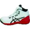 「アシックス Asics ウィンジョブCP304 BOA ホワイト×ブラック 25.5cm CP304-100-25.5」の商品サムネイル画像4枚目