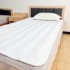 「洗える業務用ベッドパッド シングルサイズ 1枚 ホワイト 191cm×91cmシンプル 寝具 敷パッド 医療 介護  ホテル 旅館 メディローブ」の商品サムネイル画像3枚目