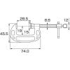 「ロブテックス シャコ万力スタンダード(B型) 25mm B25V 1丁」の商品サムネイル画像5枚目