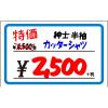 「ササガワ ショーカード 小 ブルー枠￥入り 17-5149 1冊(50枚)」の商品サムネイル画像4枚目