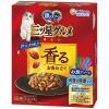 「銀のスプーン 三ツ星グルメ 香るお魚仕立て お腹の健康ケア 4種のアソート 国産 200g（20g×10袋）3個 ユニ・チャーム キャットフード」の商品サムネイル画像2枚目