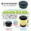 「【防災セット】山善 YAMAZEN リュック＆キャリー型 防災バッグ30点セット 非常用 防災用品 YKBー30R 1個」の商品サムネイル画像3枚目