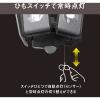 「ムサシ 12.5W×4灯 LEDセンサーライト LED-AC4000 1個」の商品サムネイル画像4枚目
