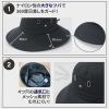 「ピースアップ ハット型ヘルメット (グレー) 10002449GY 1個」の商品サムネイル画像3枚目