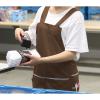 「ディックコーポレーション 倉庫作業用エプロン タスキ式胸付きタイプ ブラウン FA-010 1個」の商品サムネイル画像2枚目