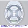 「DICプラスチック ABS製ヘルメット A01 通気孔無/ライナー無/内装HA1 ライトブルー 1個」の商品サムネイル画像2枚目