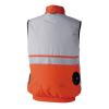 「空調服（R）ベスト（ウェアのみ）オレンジ　3L KU92514R30S5 1着」の商品サムネイル画像2枚目