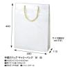 「ササガワ 手提げ紙袋 キャリーバッグM 白 50-6633 1セット(5枚入)」の商品サムネイル画像2枚目