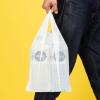 「アスクル限定販売　レジ袋（乳白）バイオマスポリエチレン25%入り　35号　No.35　福助工業　1袋(100枚入) オリジナル」の商品サムネイル画像5枚目