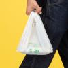 「福助工業 イージーバッグバイオ25 ランチ 弁当用レジ袋 乳白 バイオマス25%配合 Sサイズ 1袋（100枚入）」の商品サムネイル画像5枚目