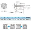 「ヤマヒロ 鉄 ジャックポイント(ドリルねじ) モドトラス 5.0×25 MJB25 1箱(400本)」の商品サムネイル画像2枚目