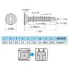 「【アウトレット】ヤマヒロ 鉄 ジャックポイント(ドリルねじ) 皿 4.0×30 FJ30 1箱(700本)」の商品サムネイル画像2枚目