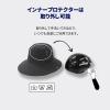 「ピースアップ ハット型ヘルメット (カーキ) 10002449KH 1個」の商品サムネイル画像7枚目