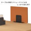 「トヨダプロダクツ メニュースタンドシリーズ メニュースタンド(クランプ固定式) CMS-1 1個」の商品サムネイル画像2枚目