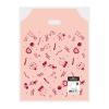 「【ポリ手提げ袋】シモジマ 手抜きポリ袋 ハンディバッグS ワンダーサーカス ピンク 1袋（100枚入）」の商品サムネイル画像2枚目