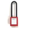 「【アウトレット】セーフラン安全用品 ロックアウト用絶縁パドロック (吊76mmタイプ) 14678-1 1個」の商品サムネイル画像2枚目