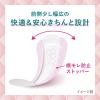 「吸水ライナー 中量用 50cc ロリエ さらピュア吸水 超吸収スリム 23cm 1セット（15枚×3個） 花王」の商品サムネイル画像9枚目