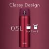「サーモス（THERMOS） 水筒 真空断熱ケータイマグ 500ml ワインレッド JOH-500WNR 1個」の商品サムネイル画像8枚目