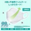 「KUCHIRAKU MASK（クチラクマスク）ベージュ 不織布 1セット（30枚入×2箱）個包装 医食同源ドットコム カラーマスク」の商品サムネイル画像6枚目