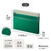 「リヒトラブ Mutual コングレスケース A4ヨコ ディープグリーン コピー用紙300枚 A2073-7 1冊」の商品サムネイル画像2枚目