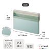 「リヒトラブ Mutual コングレスケース A4ヨコ ライトブルー コピー用紙300枚 A2073-14 1冊」の商品サムネイル画像2枚目