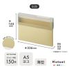 「リヒトラブ Mutual コングレスケース A5ヨコ マットイエロー コピー用紙150枚 A2070-5 1セット(1冊×3)」の商品サムネイル画像3枚目