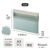 「リヒトラブ Mutual コングレスケース A5ヨコ ライトブルー コピー用紙150枚 A2070-14 1セット(1冊×3)」の商品サムネイル画像3枚目