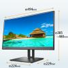 「アイ・オー・データ機器 21.5型ワイド液晶ディスプレイ ブラック 高機能台座 LCD-D221SV-F/S 1台」の商品サムネイル画像2枚目