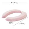 「マシュマロ便座クッション 極厚 厚み5cm ピンク 1個 トイレ 便座 介護用品 消臭機能 洗濯機洗濯可 藤栄」の商品サムネイル画像9枚目