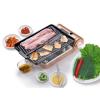 「焼肉グリル 角型 グリルプレート 焼肉プレート ヘルシー コンパクト 4449 1個 サムギョプサル 韓国料理 イシガキ」の商品サムネイル画像3枚目