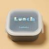 「(らこれキッズ)ブロックロゴデザートケース チャコール 保存容器 LAKOLE/ラコレ」の商品サムネイル画像2枚目