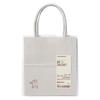 「無印良品 紙袋 小 グレー ３枚 約幅１２×奥行７×高さ１３．５ ｃｍ 1セット（1個（3枚入）×2） 良品計画」の商品サムネイル画像2枚目