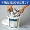 「ウェットティッシュ アルコール 雑巾のように使える 超大判ウェットシート アルコール 詰め替え用 1セット（1個（100枚入）×6）コクヨ」の商品サムネイル画像4枚目