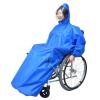 「弘進ゴム 車いすレインはおるっちゃ コートタイプ ブルー V0021AA 1着」の商品サムネイル画像2枚目