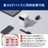 「アイリスオーヤマ バッテリーステーション ミニ モバイルバッテリー 充電器 IBT-A32100-W 1台」の商品サムネイル画像6枚目
