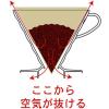 「HARIO（ハリオ） コーヒーフィルター V60用ペーパーフィルター02M 1〜4杯用 3袋（100枚入） VCF-02-100M」の商品サムネイル画像4枚目