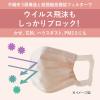 「大王製紙 エリエール マスク エリカラ ピンクベージュ ふつうサイズ 1箱（30枚入）日本製 カラーマスク　」の商品サムネイル画像6枚目