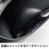 「【ロハコ限定】ナースサンダル ブラック L (24.0〜24.5cm) 室内向け クロスサンダル オリジナル」の商品サムネイル画像4枚目