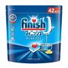 「フィニッシュ オールインワンプレミアムパワーボールキューブM フレッシュレモンの香り 42粒入 1セット（5個） 食洗機用洗剤」の商品サムネイル画像2枚目