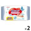 「ピジョン おしりふき おしりナップ やわらか厚手仕上げ 純水99％ おでかけ用（30枚×2個パック）2個」の商品サムネイル画像1枚目