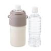 「LIV PLUS ペットボトルホルダー 保冷保温 真空二重構造 ベージュ NMー371 1個」の商品サムネイル画像7枚目