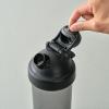 「LIV PLUS シェイカーボトル　プロテイン ジム 830ml ラウンド ブラック ABF942BLK 1個」の商品サムネイル画像8枚目