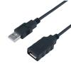 「ナカバヤシ USB2.0 延長ケーブル USB A 3m ブラック USB-EA030BK 1個」の商品サムネイル画像2枚目