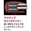 「マクセルイズミ 充電・交流式 往復式シェーバー 5枚刃 レッド IZF-V553W-R 1台」の商品サムネイル画像4枚目