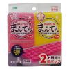 「キッチンスポンジ まんてんスポンジ キズつけにくいソフトタイプ 抗菌 日本製 1セット（1パック（2個入）×3）オーエ」の商品サムネイル画像2枚目