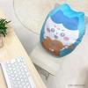 「MORIPiLO ハチワレ クッション (ふわふわダイカットクッション) グッズ 背もたれ ブルー 33x43x10cm 可愛い 柔らかめ  キャラクター」の商品サムネイル画像6枚目