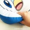 「MORIPiLO ポケモン クッション(ポッチャマ もちもちフェイスクッション)  グッズ ダイカット 背もたれ ブルー 約25×30cm かわいい」の商品サムネイル画像4枚目